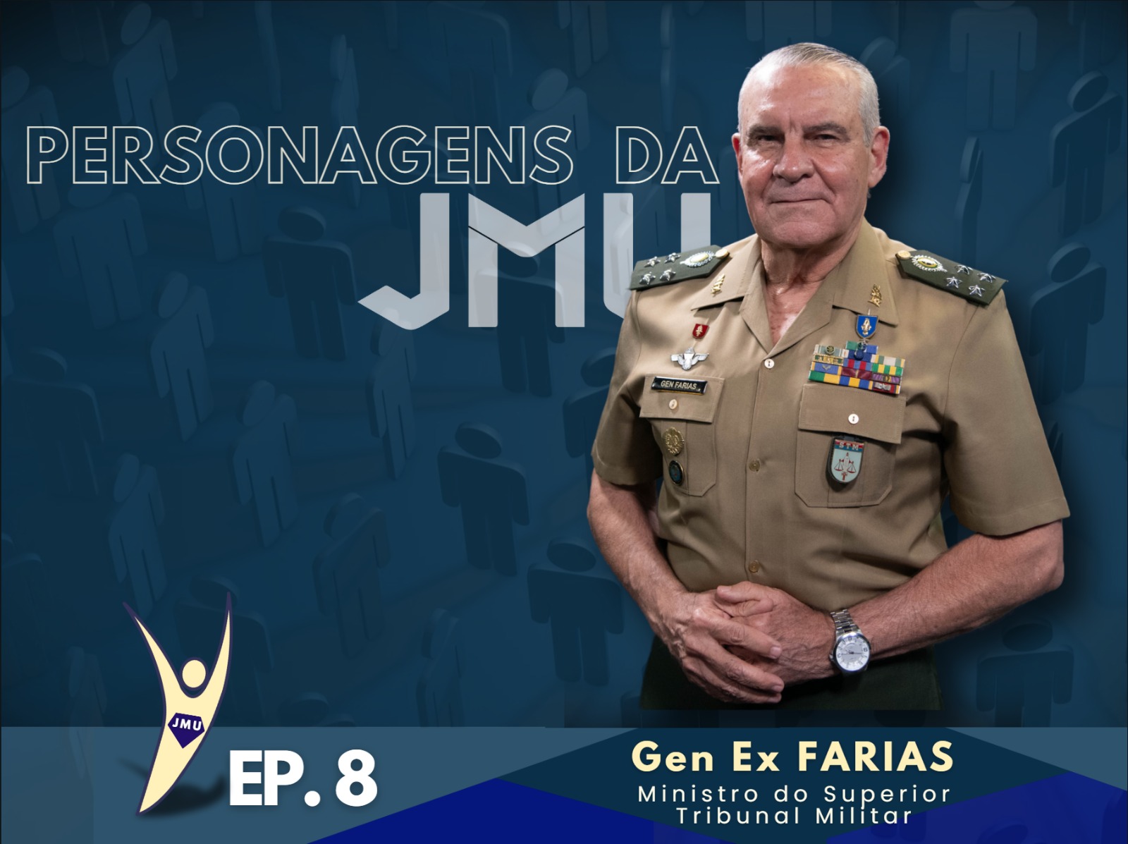 Ministro Farias é o convidado de mais um episódio do Personagens da JMU 
