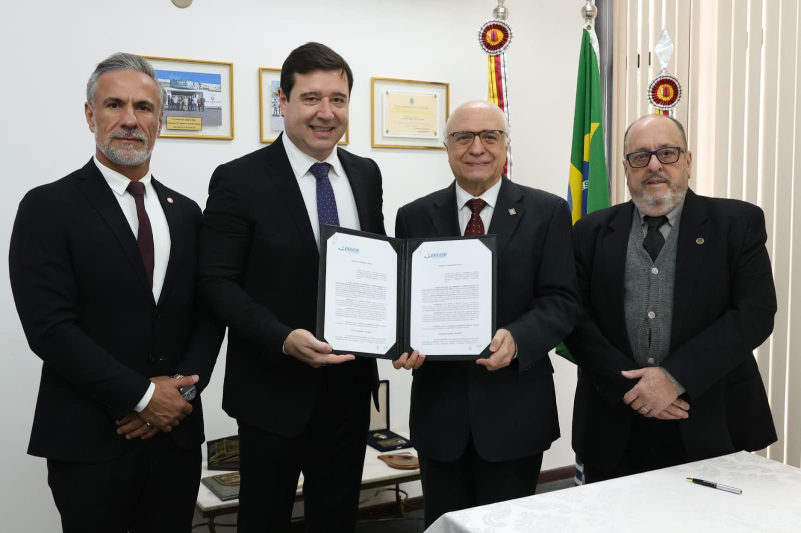 ENAJUM assina Acordo de Cooperação com Faculdade Antonio  Meneghetti 